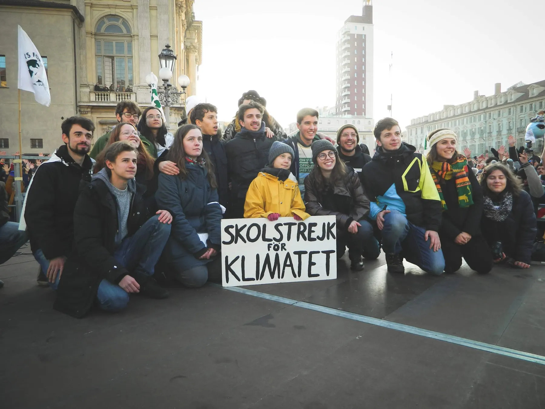 Greta's climate strike in Turin, image 3